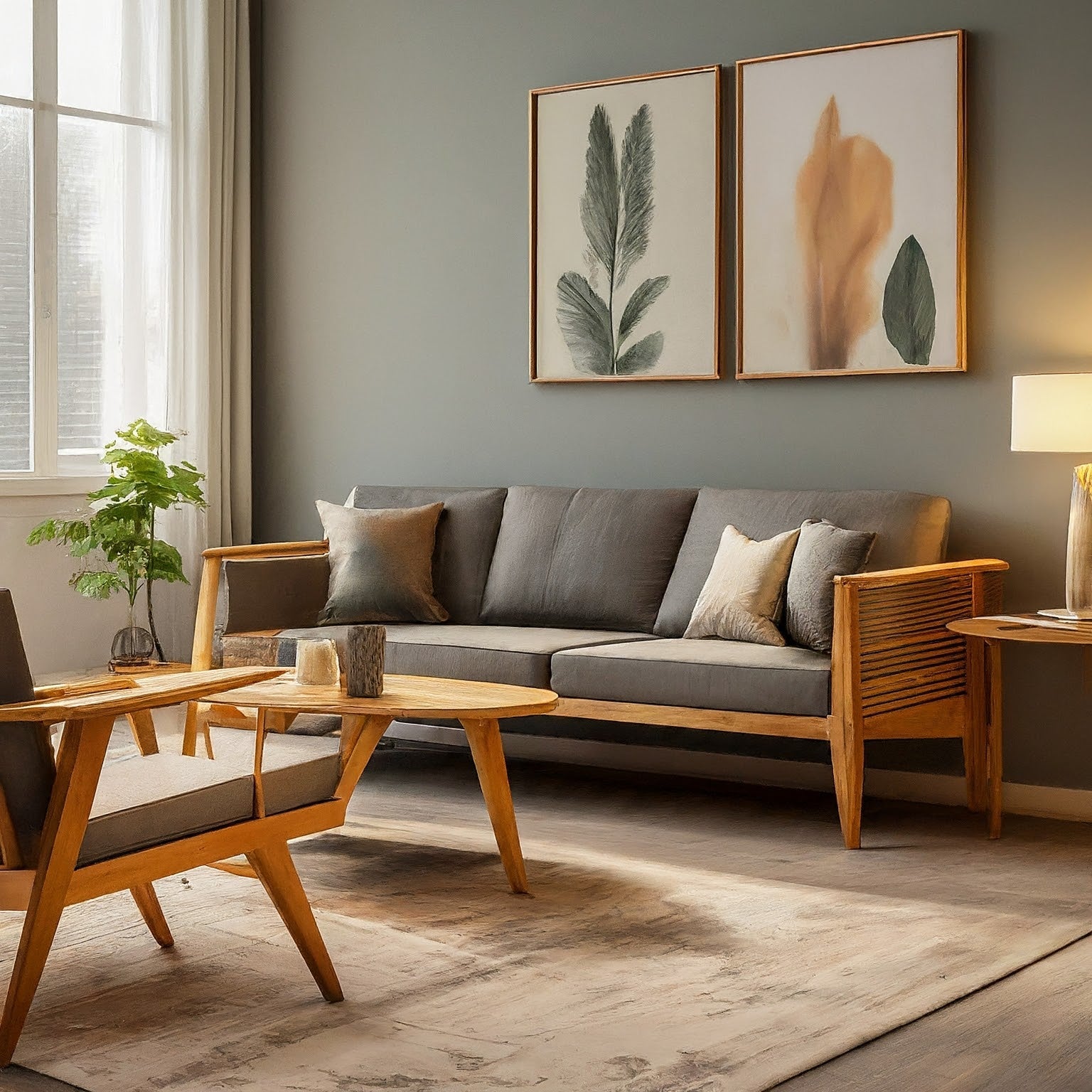 Teak Wood Sofas - TimberCraft