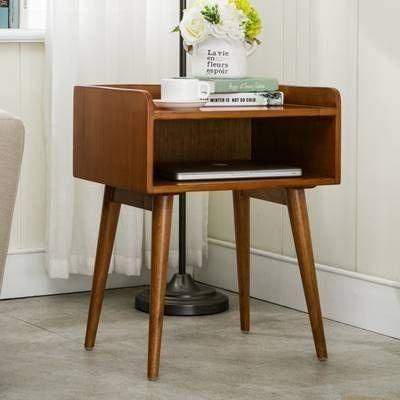 Teak Bedside Table TBT - 04 - TimberCraft