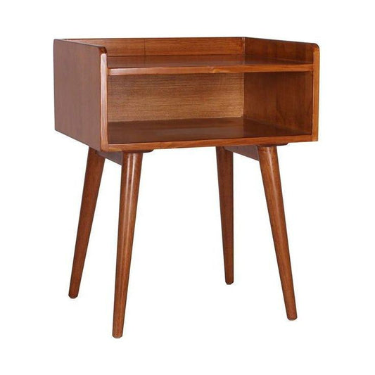 Teak Bedside Table TBT - 04 - TimberCraft