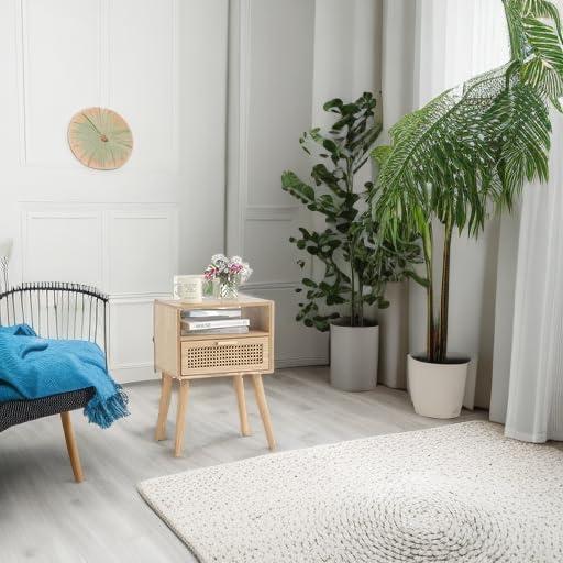 Teak Bedside Table TBT - 07 - TimberCraft