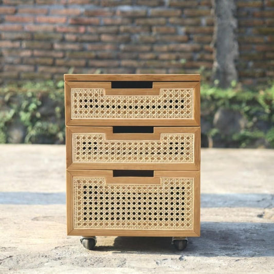 Teak Bedside Table TBT - 12 - TimberCraft