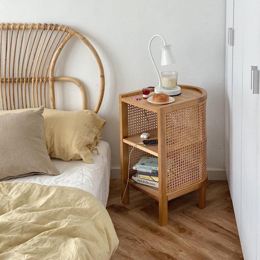 Teak Bedside Table TBT - 15 - TimberCraft