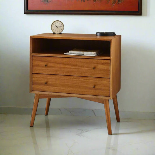 Teak Bedside Table TBT - 19 - TimberCraft