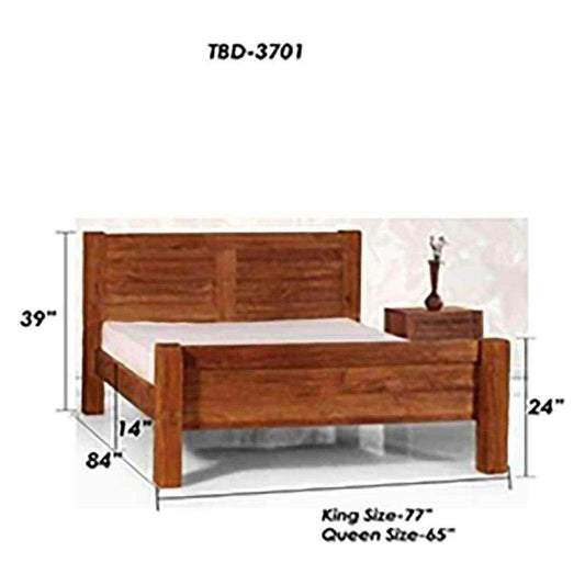 Teak Bed / Teak Cots - TimberCraft