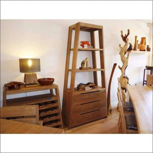 Teak Display Cabinet TDC - 1002 - TimberCraft