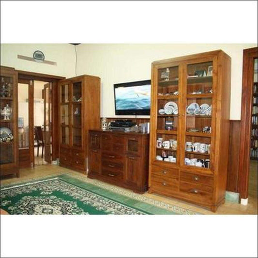 Teak Display Cabinet TDC - 1005 - TimberCraft