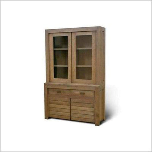 Teak Hutch Cabinet THC - 1003 - TimberCraft