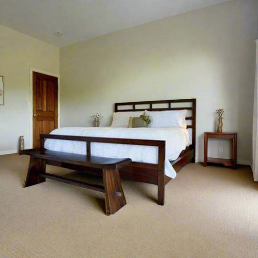 Teak Wood Beds Online Handcrafted - TimberCraft