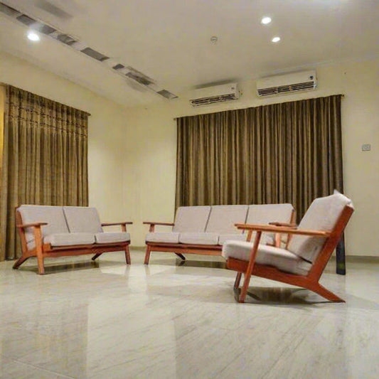 Teak Wood Sofa Set TSF - 2401 - TimberCraft