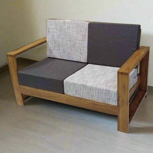 Teak Wood Sofa TSF - 1601 - TimberCraft