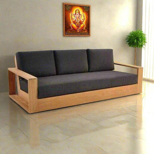 Teak Wood Sofa TSF - 2201 - TimberCraft