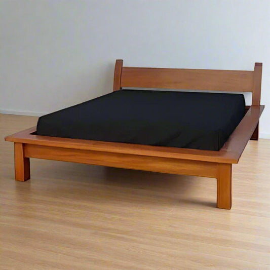 Zen Bed Teak Wood TBD - 5801 - TimberCraft