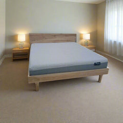 Premium Teak Wood Bed | Chic Design, Suits Any Aesthetic