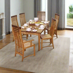 Teak Wood Dining Table Set TDT-1501