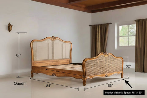 frenchstyle queen bed