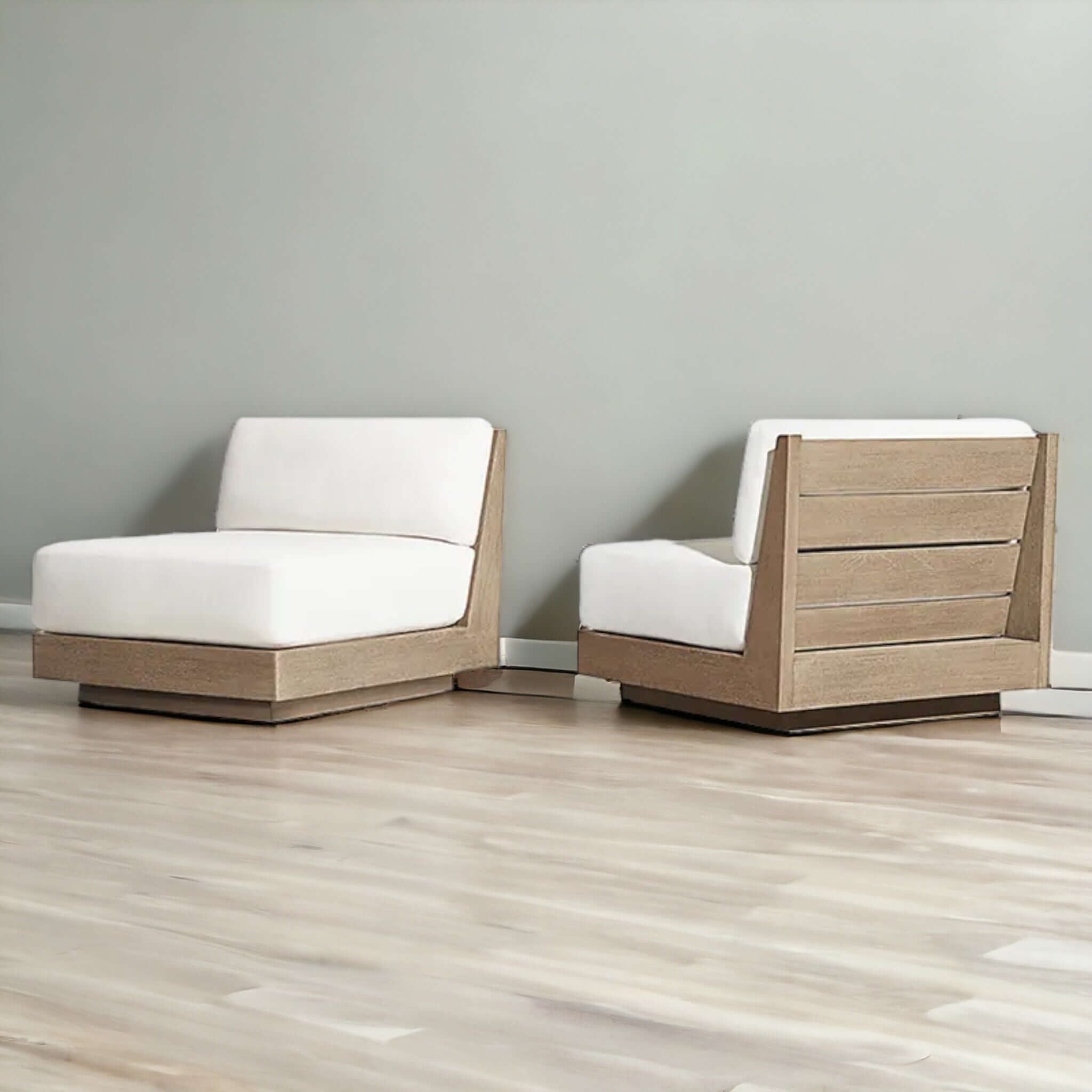 Luxury Teak Modular Swivel Lounge Sofa - Timbercraft - TimberCraft