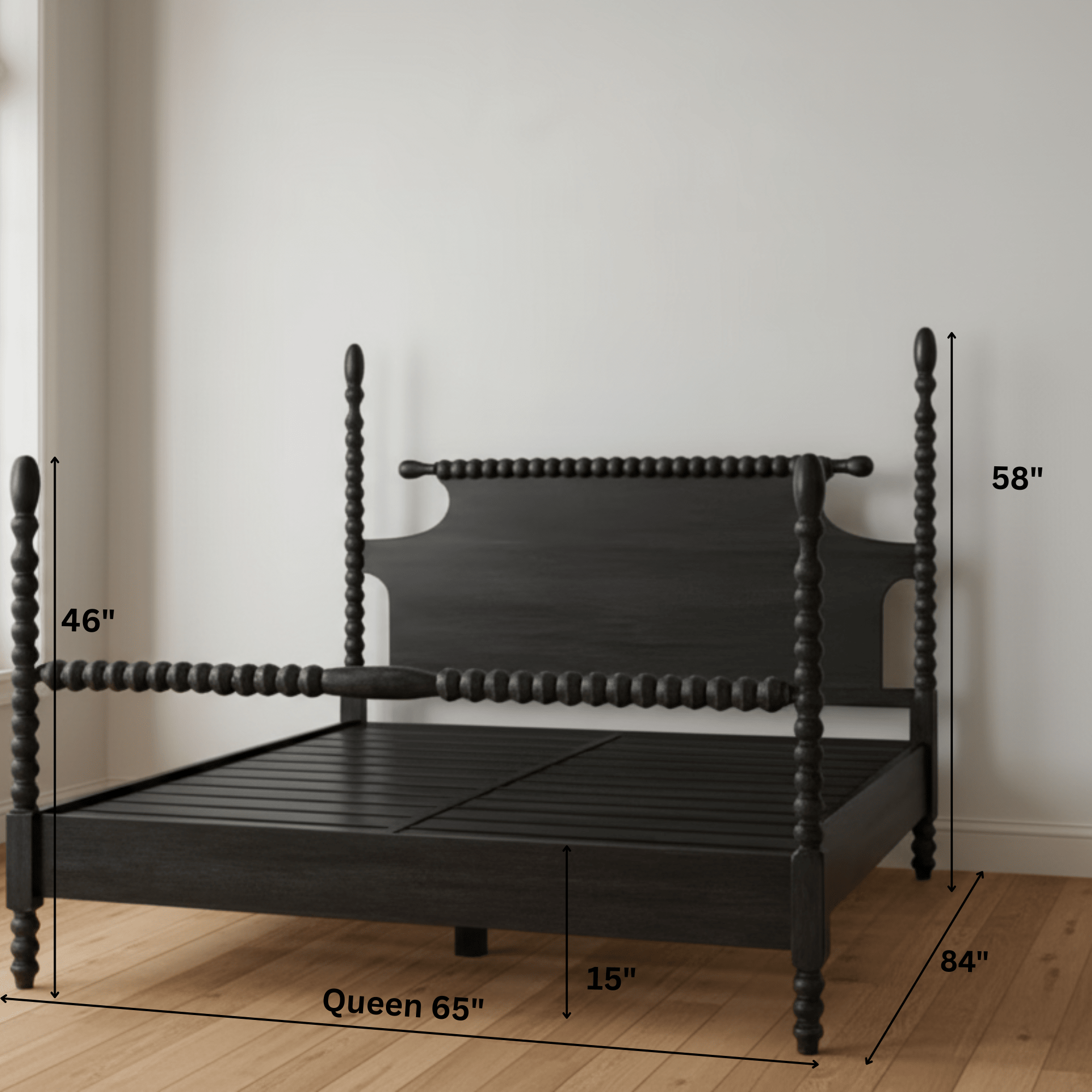 malaar queen bed dimensions