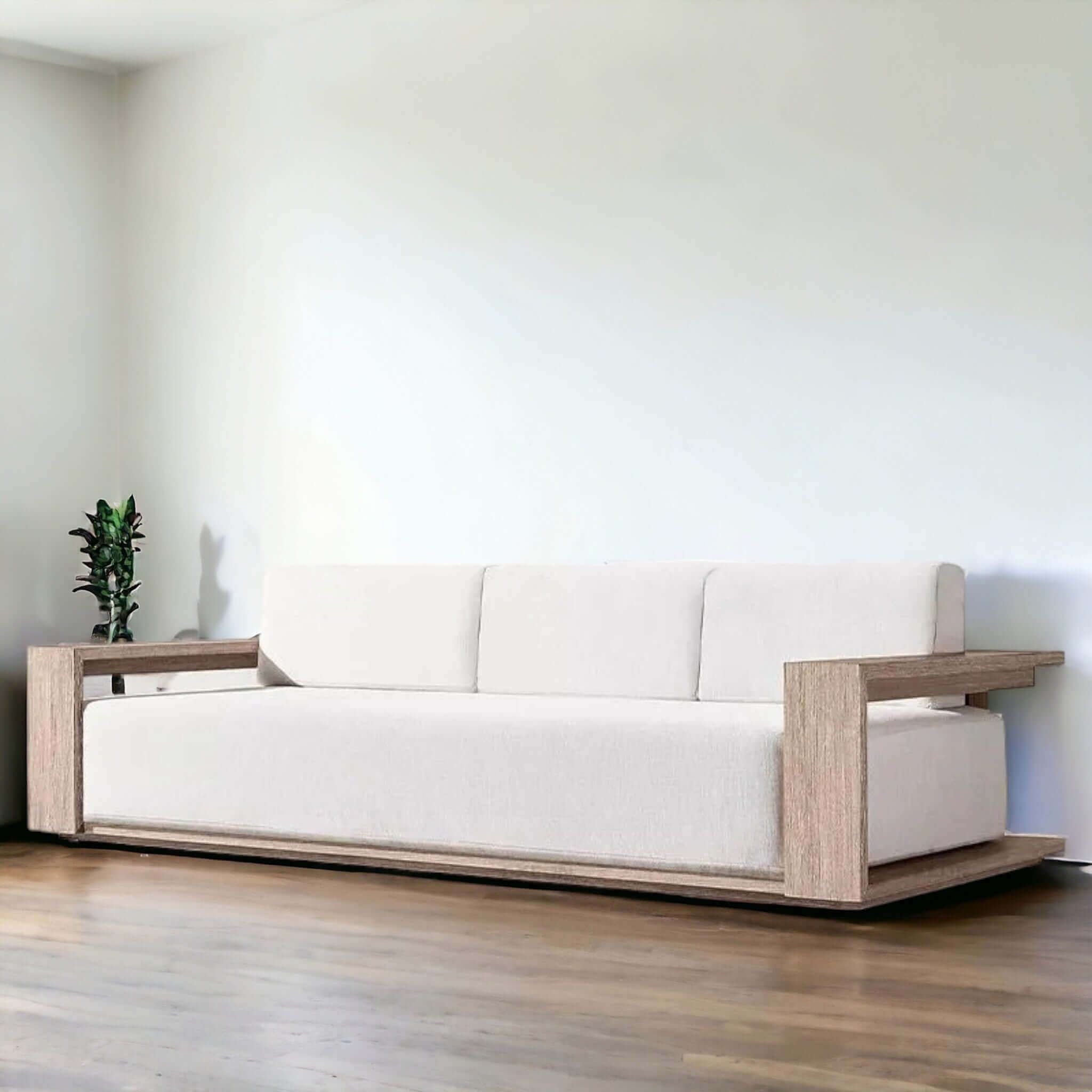 Modern Teak Nordic Sofa Set - TimberCraft