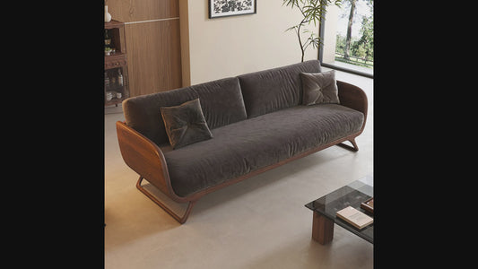 video Customised Teak sofas Timbercraft