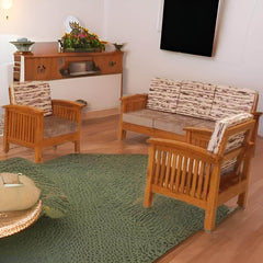 Teak Wood Sofa Set - TSF-1501