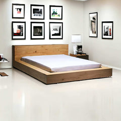 Elevate Your Bedroom: Timeless Teak Wood King Bed Frame