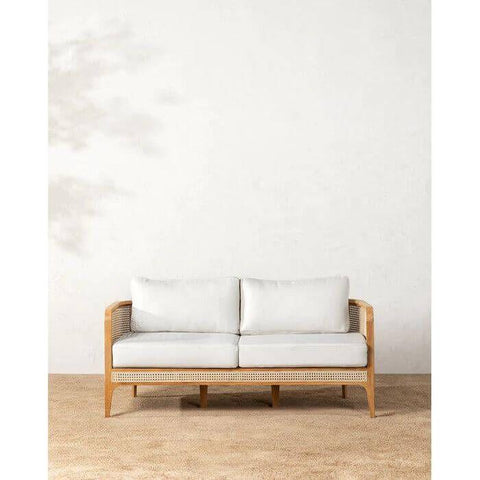 Teak and Rattan Sofa RTSF - 1101 - TimberCraft