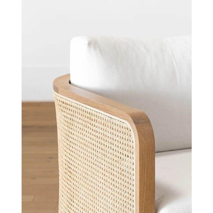 Teak and Rattan Sofa RTSF - 1101 - TimberCraft