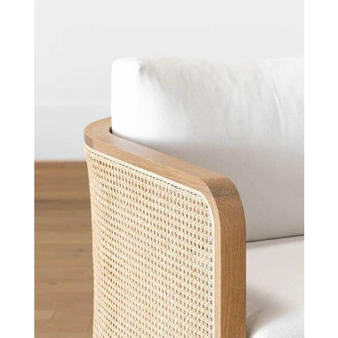 Teak and Rattan Sofa RTSF - 1101 - TimberCraft