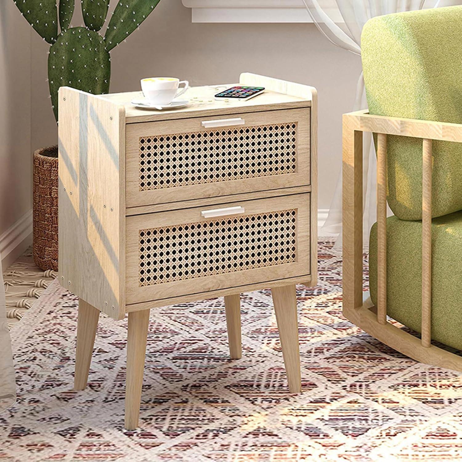 Teak Bedside Table TBT - 05 - TimberCraft