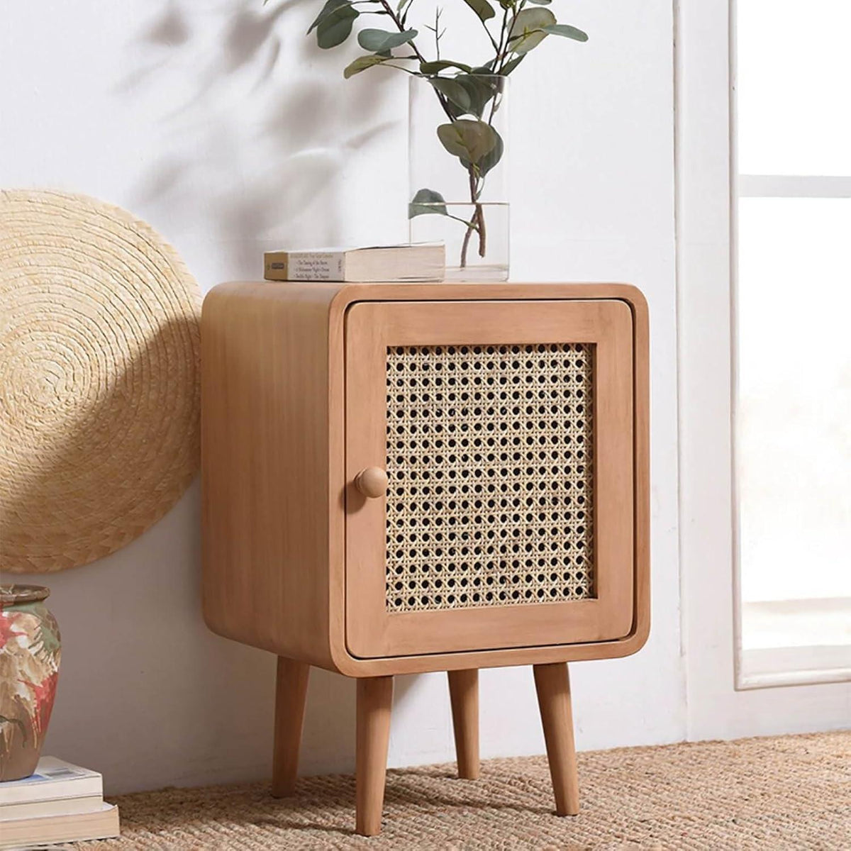 Teak Bedside Table TBT - 08 - TimberCraft