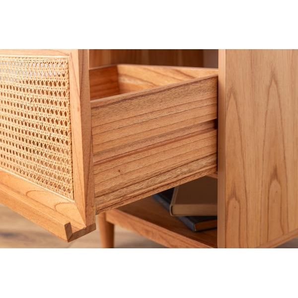 Teak Bedside Table TBT - 09 - TimberCraft
