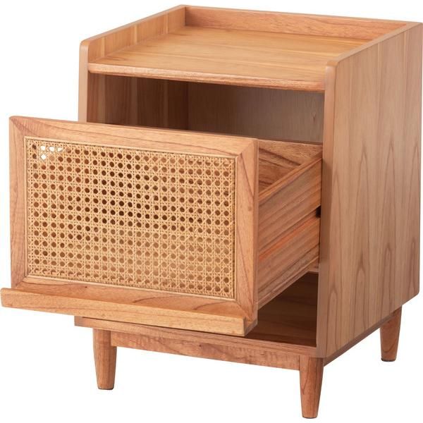 Teak Bedside Table TBT - 09 - TimberCraft