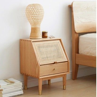 Teak Bedside Table TBT - 10 - TimberCraft