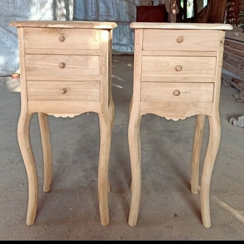 Teak Bedside Table TBT - 18 - TimberCraft