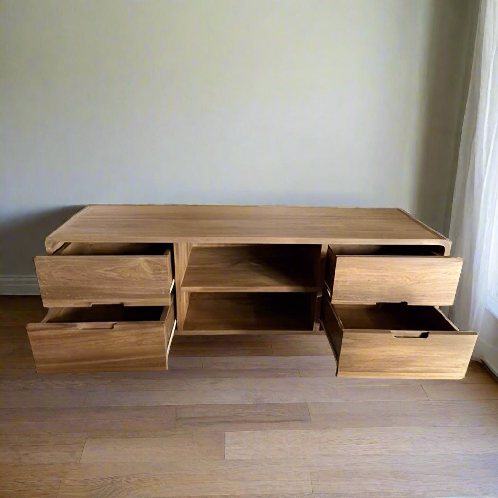 Teak TV Cabinet TVC - 104 - TimberCraft
