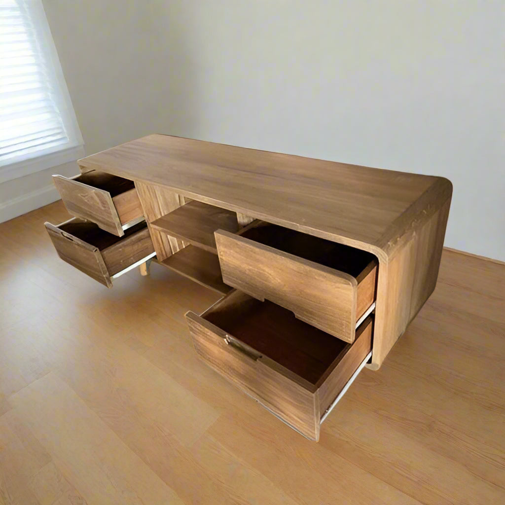 Teak TV Cabinet TVC - 104 - TimberCraft