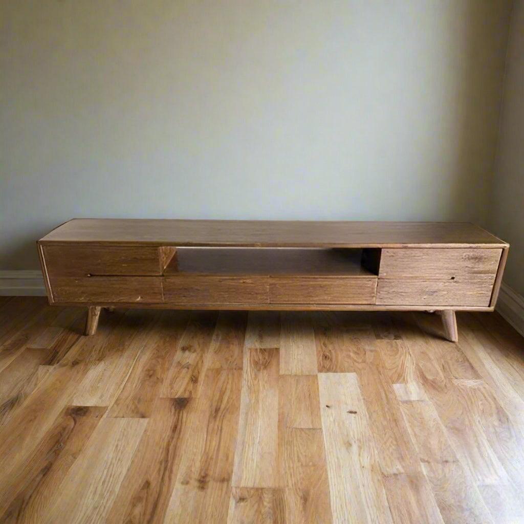 Teak TV Cabinet TVC - 110 - TimberCraft