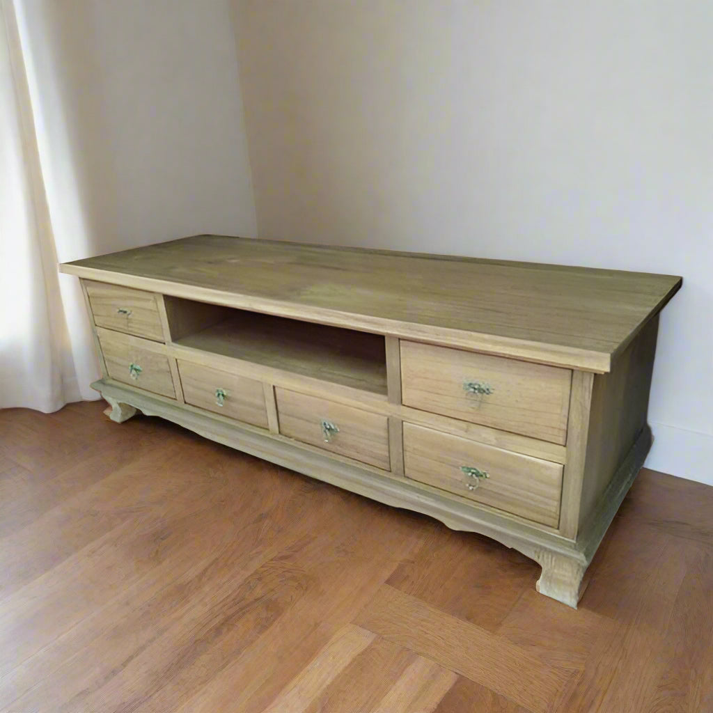 Teak TV Cabinet TVC - 113 - TimberCraft