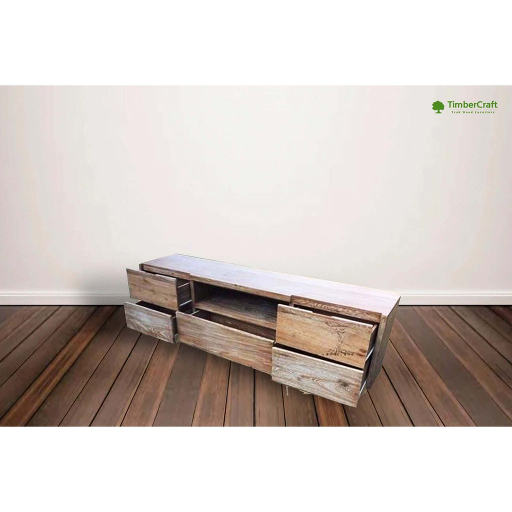 Teak TV Cabinet TVC - 117 - TimberCraft