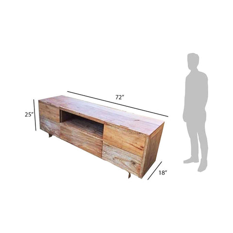 Teak TV Cabinet TVC - 117 - TimberCraft