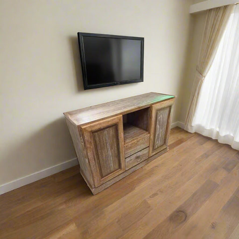Teak TV Cabinet TVC - 118 - TimberCraft