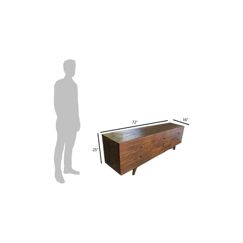 Teak TV Cabinet TVC - 120 - TimberCraft