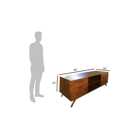 Teak TV Cabinet TVC - 121 - TimberCraft