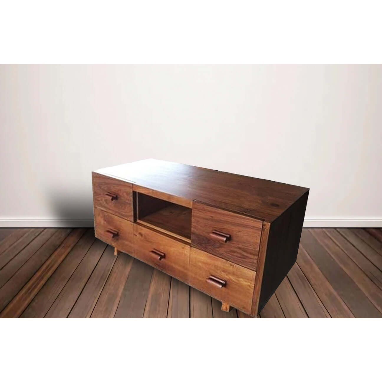 Teak TV Cabinet TVC - 122 - TimberCraft