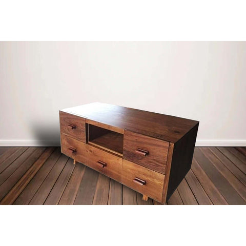 Teak TV Cabinet TVC - 122 - TimberCraft