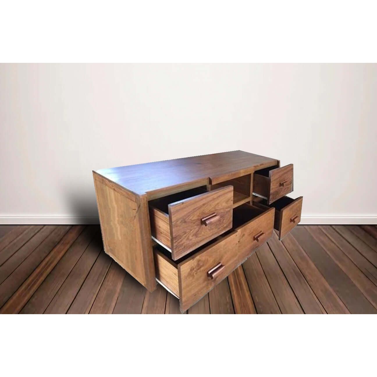 Teak TV Cabinet TVC - 122 - TimberCraft
