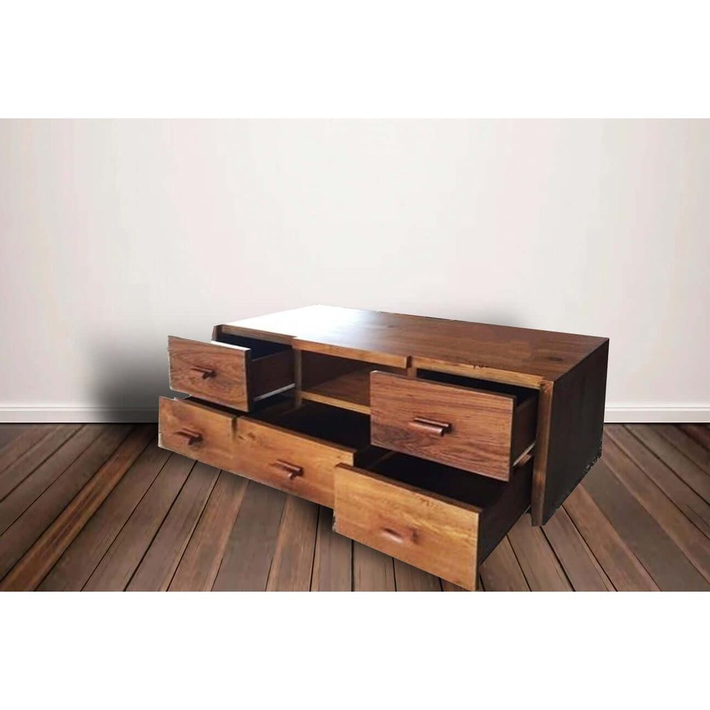 Teak TV Cabinet TVC - 122 - TimberCraft