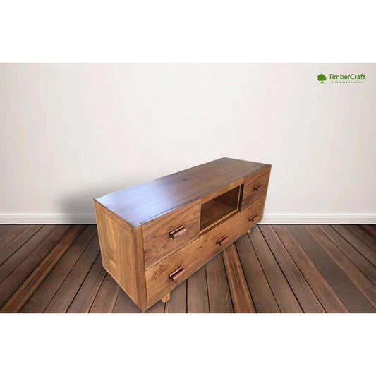 Teak TV Cabinet TVC - 122 - TimberCraft