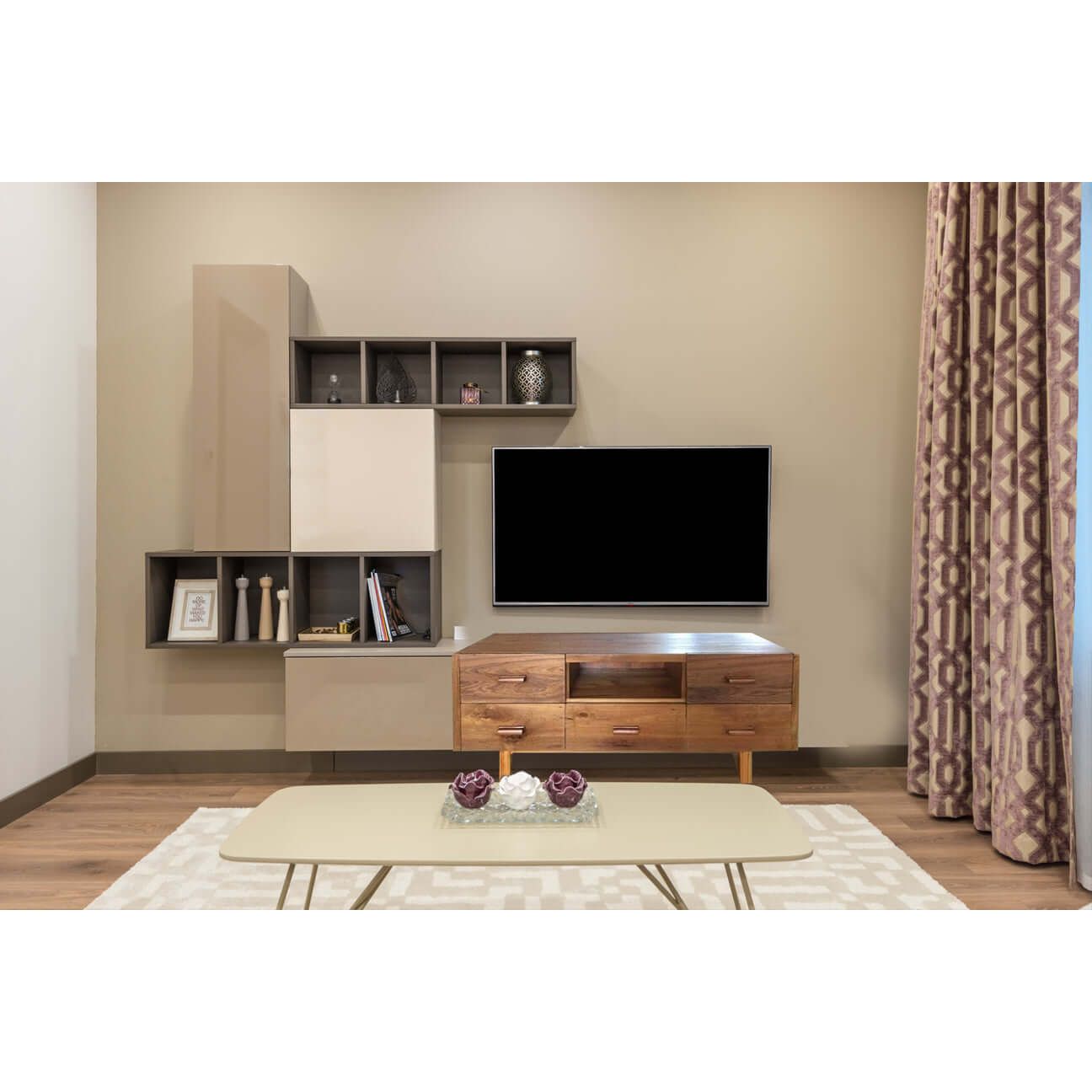 Teak TV Cabinet TVC - 122 - TimberCraft