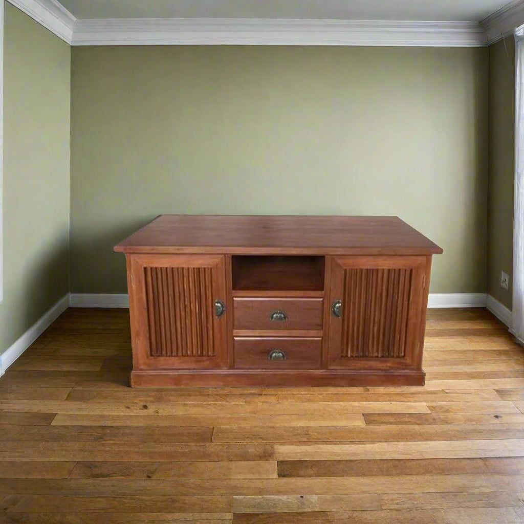 Teak TV Cabinet TVC - 125 - TimberCraft